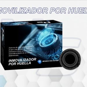 Corta-corriente con huella digital.