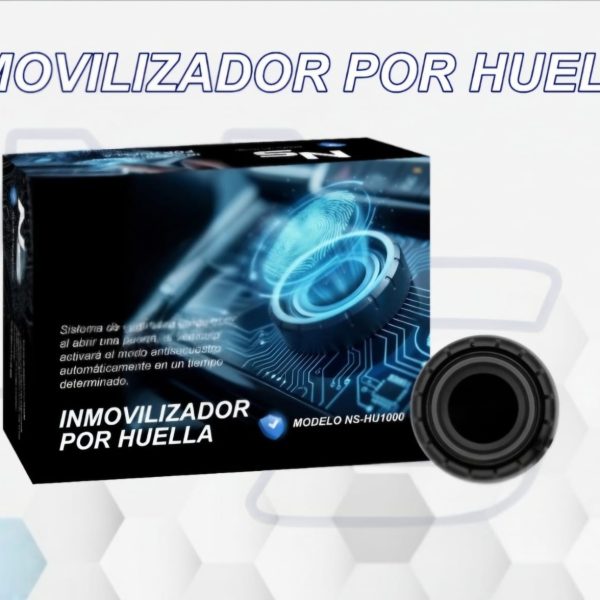 Corta-corriente con huella digital.